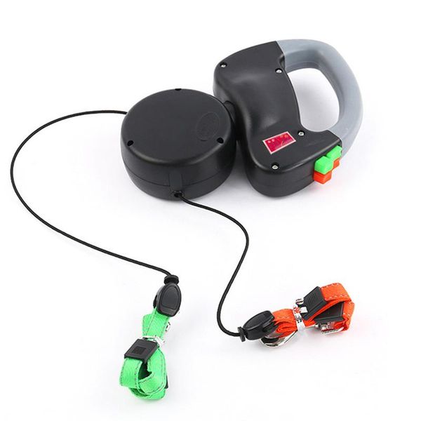 

dog collars & leashes pet double-ended traction rope, automatic one for two, walker, supplies