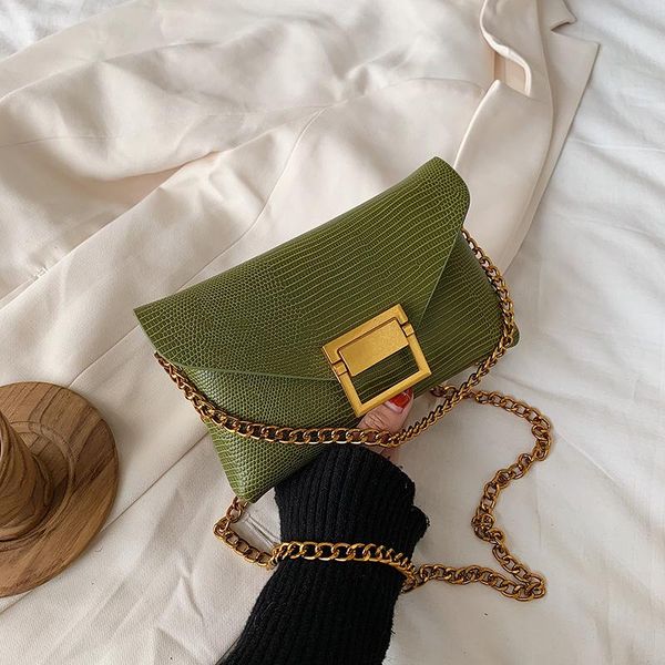 

shoulder bags 2021 crocodile pattern small square bag lock unit price diagonal chain purses and handbags designer