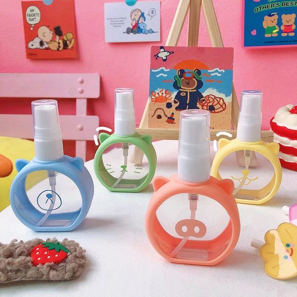 

storage bottles & jars 1pcs 55ml travel refillable eliquid spray alcochol bottle empty container for cosmetics portable perfume atomizer moi