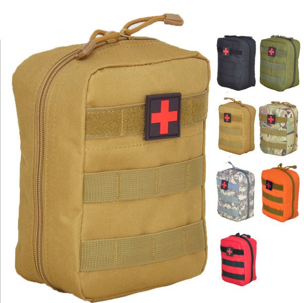 

molle medical accessories tactical waist camouflage multi-functional first aid kit outdoor mountaineering lifesaving plug-in bag