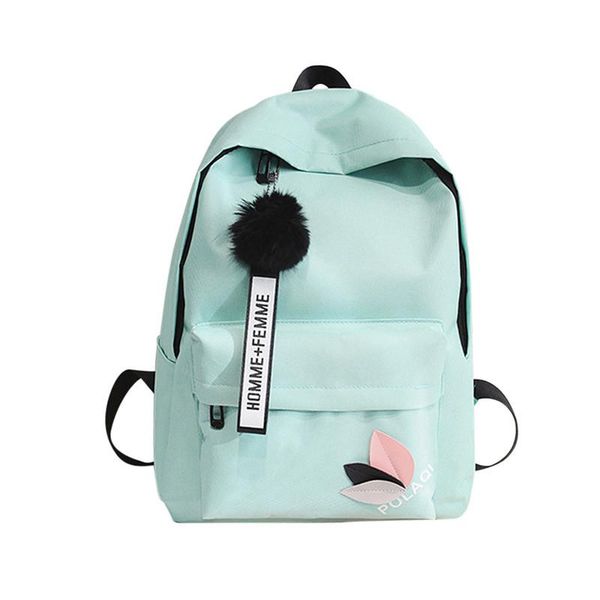 

backpack bag accessory 2021 fashion neutral shoulder canvas school girls boy preppy style drop <=487g37