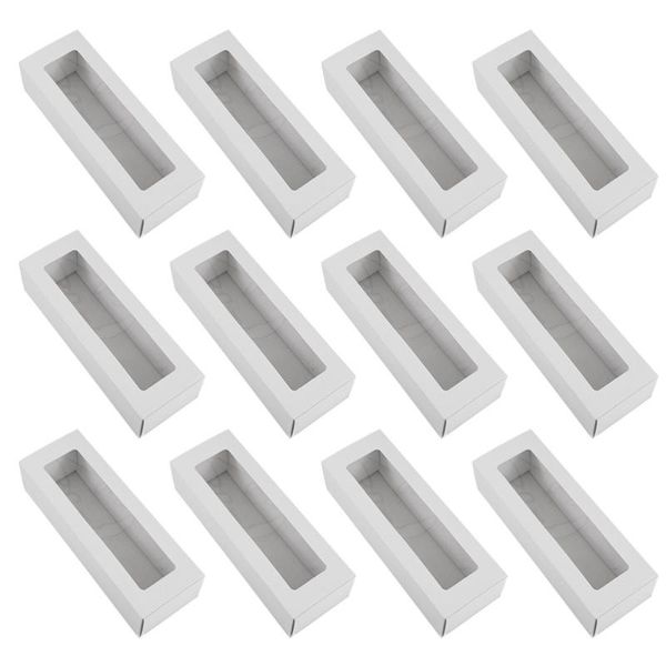 

12 pcs 1 bag lightweight packing boxes cake boxes multipurpose puff