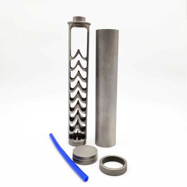 

full titanium monocore solvent trap 8 1 2x28 5 8x24 spiral fuel filter218c