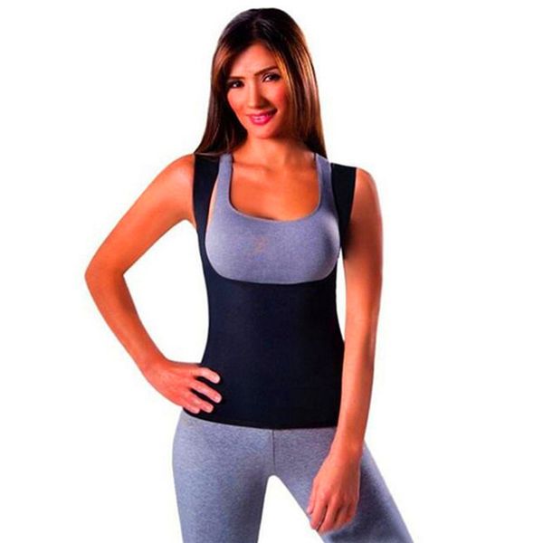 

sweat body shaper corset slimming waist trainer cincher clincher vest hot, Black;white