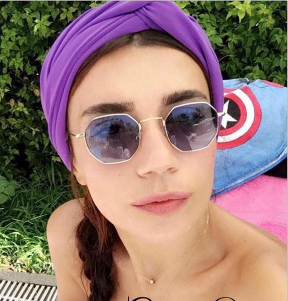 

outdoor eyewear 2021 fashion polygon women sunglasses classic design men's metal sun glasses mirroruv400