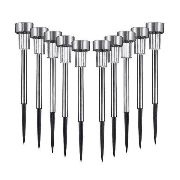 

solar lamps kaigelin led lawn lamp 10pcs/set outdoor waterproof ip65 garden decoration powered rgb/white light
