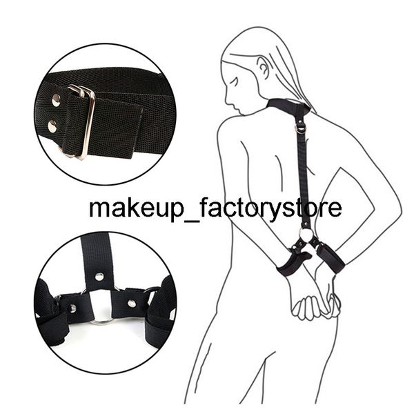 

massage toys nailed backhand buckle neck buckle restraint belt back handcuffs games erotic toys for woman slave