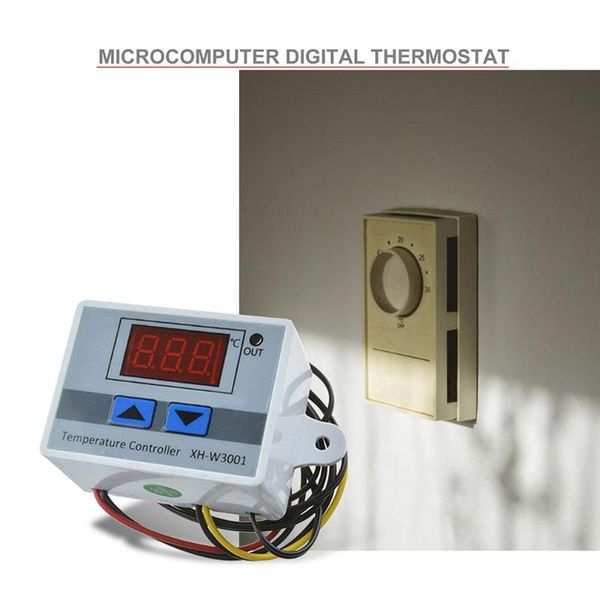

smart home control xh-w3001 digital thermostat temperature switch microcomputer controller