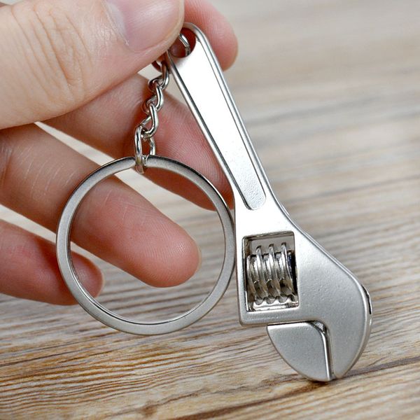 

Mini Tool Wrench Keychain Mens and Womens Metal Keychain Open Removable Pendant