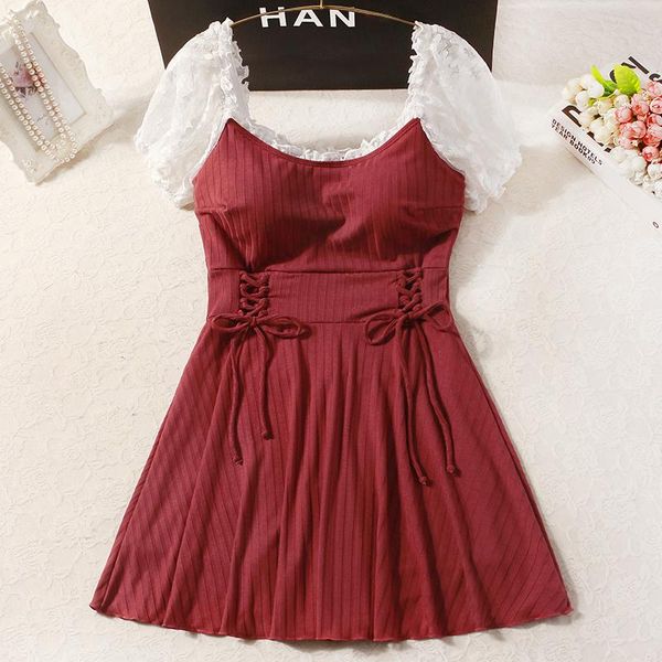 

2021 women push up one piece swimwear bandage bathing suit padded swim beach dress short sleeve swimdress plus size swimsuit