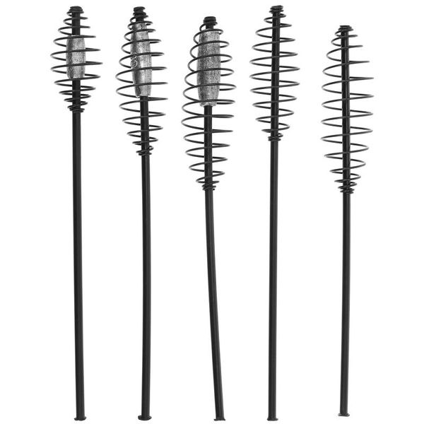 

fishing hooks 5pcs bait cages spring lure trap basket tackles