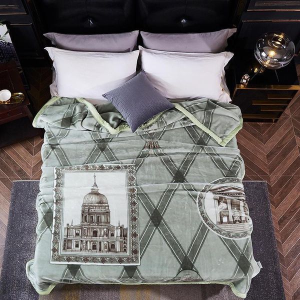 

blankets wedding blanket, warm thick high-end bedding gift group purchase