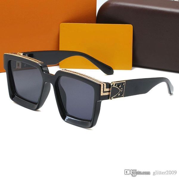 

brand with womans sunglasses fashion glasses mens sunglasses millionaire new designer glasses box 96006 glitte sun brand luxury hclxl hathb, White;black