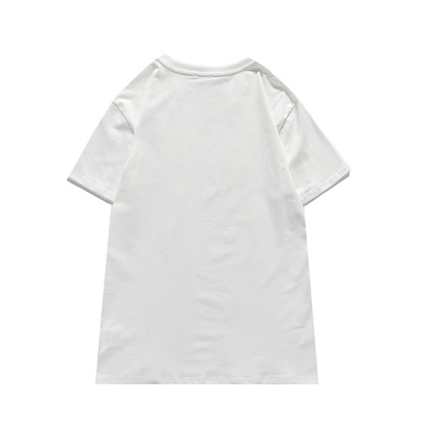 

luxury brand t shirt men's t women's short sleeve t pure cotton summer tees letter print hip hop style clothes bri nk68, White;black