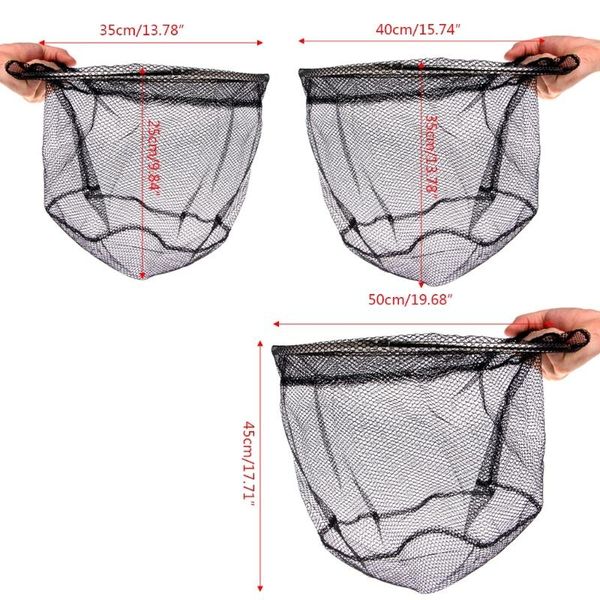 

fishing accessories stainless steel bending frame braided head round mesh