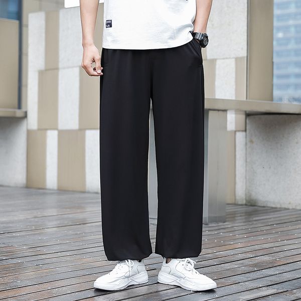 

new 2021 spring will see men's sweatpants casual harajuku from jogger pants released 1fcj, Black