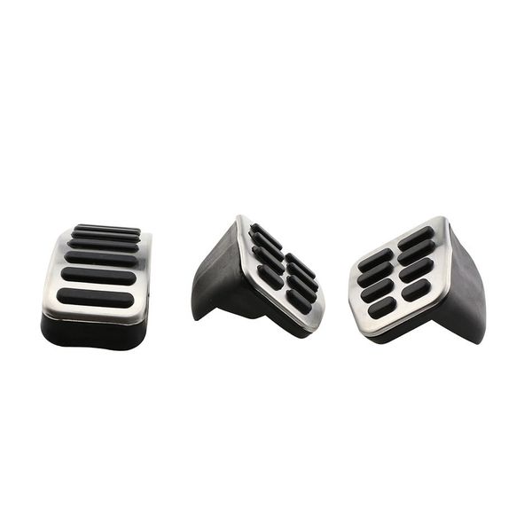 1 Set Edelstahlauto Gasbremspedale Golf 3 Variante + Cabrio 1991 2000 für VW Vento 1991 1998 Lupo 1999-2005