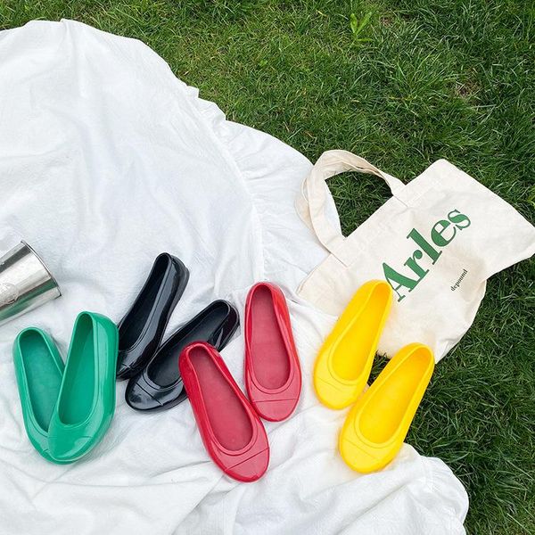 

sandals 2021 children shoes candy summer simple girls sandalia feminina girl jelly for kids, Black;red