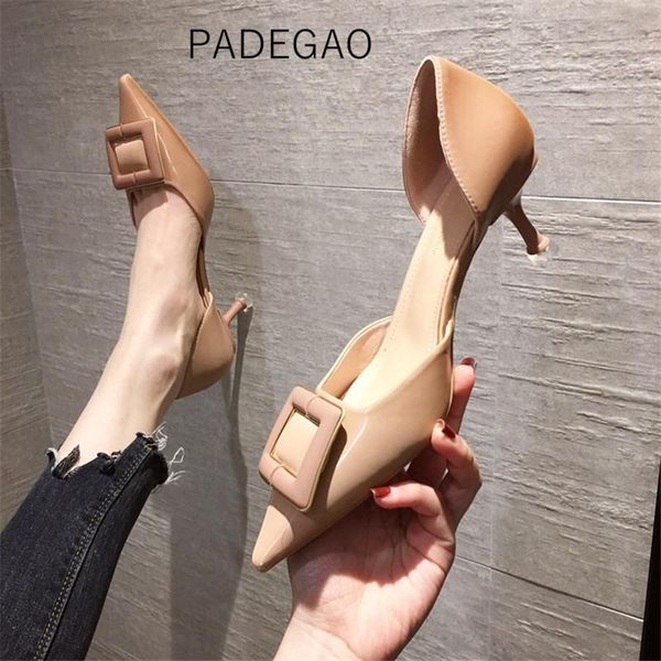 

dress shoes women 2021 fashion ol high heels party elegant pumps, Black