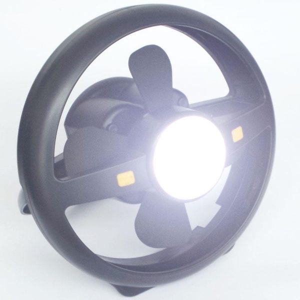

electric fans usb charging led hook camping fan light outdoor tent travel