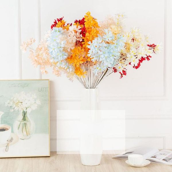 

decorative flowers & wreaths artificial flower midnight candy flower, 85cm, creative wedding scene road lead home decoration vase arrangemen