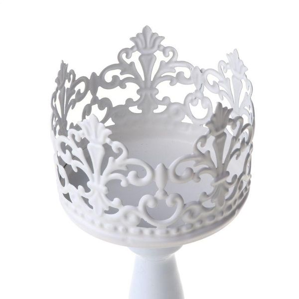 

candle holders white metal pillar candlestick stand romantic wedding party decor dropship