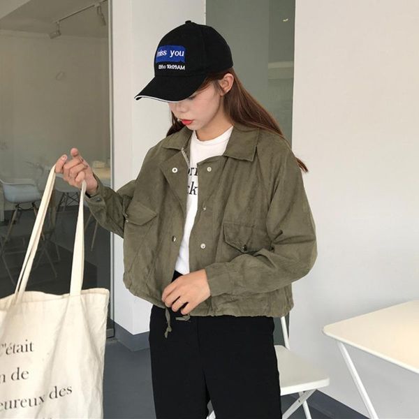 

women's sweaters women 's bomber jacket batwing sleeve solid color loose outerwear 2021 autumn style korean version of the short, White;black