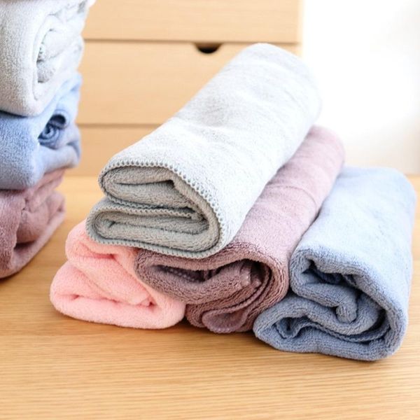 

towel bath face set two-piece absorbent coral velvet microfiber hair