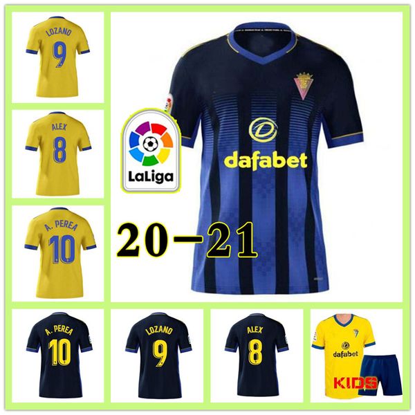 

2020 new cadiz soccer jerseys cÃ¡diz cf 2021 lozano alex bodiger juan cala camiseta ascenso a liga santander de fÃºtbol football shirts, Black;yellow