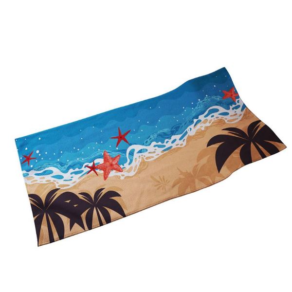

towel beach pattern printingtowel solidthickening small mini baby wipes quick dry hand children bathroom wash face