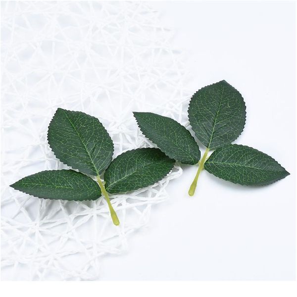 

autumn decoration home wedding diy bride brooch silk leaves rose flowers wall christmas wreath fake green leaf artificia qylofo