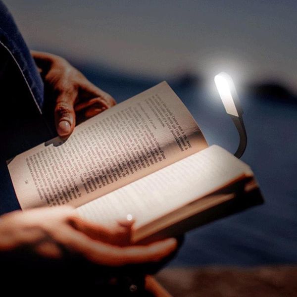 

book lights 1 pc reading lamp light adjustment brightness clip-on folding led night for reader kindle flexible with