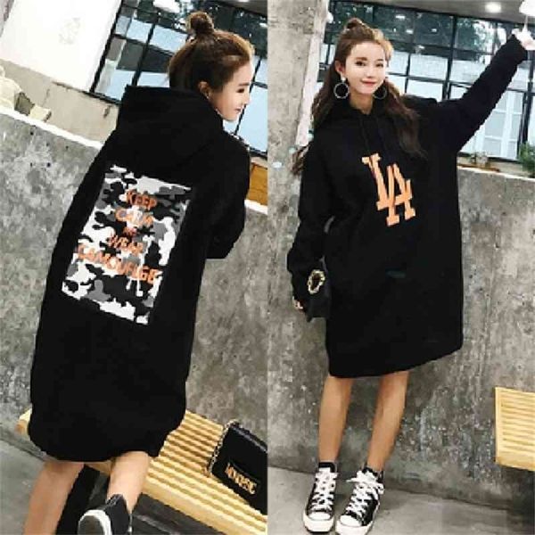 

foreign style sister 2020 autumn and winter new korean version large plush thickened loose fat mm200kg women's sweater, Black