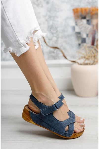 

sandals blue cross model, Black