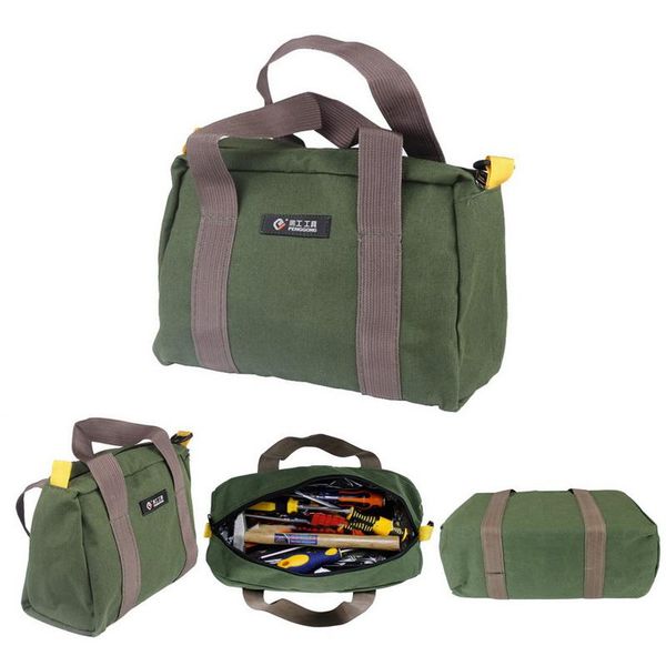 

1pc portable waterproof oxford canvas hand tool storage carry bags pliers metal toolkit parts hardware parts organizer new