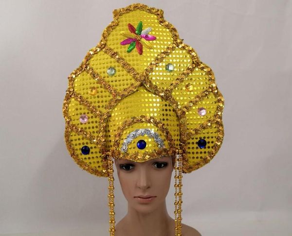 

hair clips & barrettes samba dance headdress headwear, Golden;silver