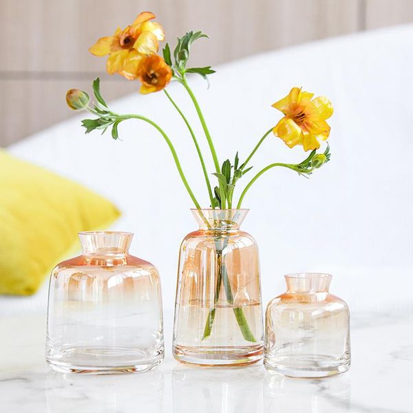 

glass vase nordic home decoration tablevases home decor for living room office deco flower arrangement gifts flower vase