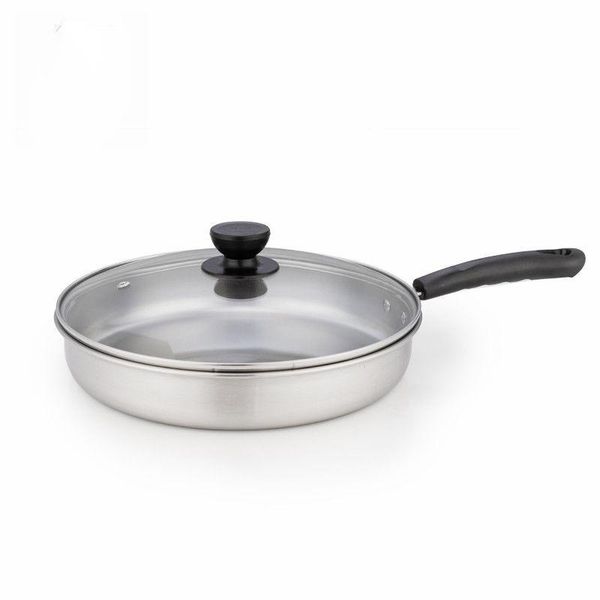 

pans extra-thick stainless steel frying pan non-stick with smoke-pancakes, fried eggs, steak non stick