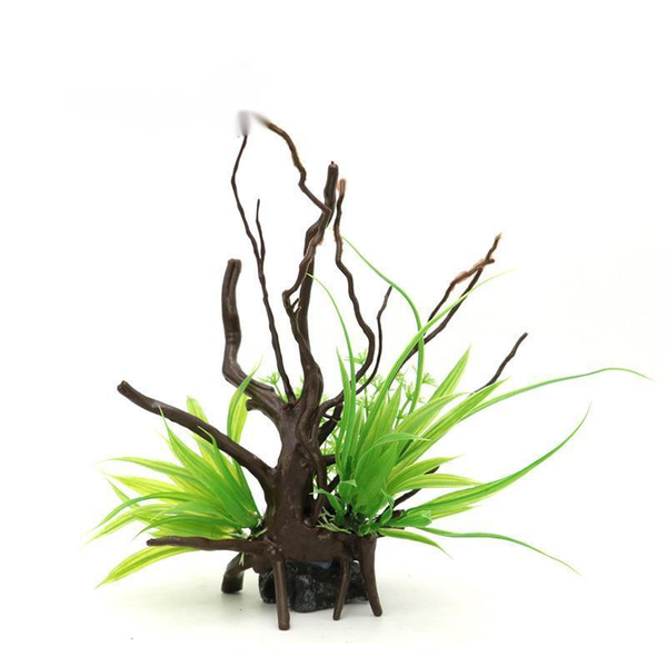 

decorations aquarium decoration fish tank landscaping simulation root plants ornaments aquascape landscape decor accessories