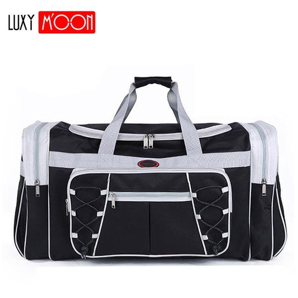 

duffel bags waterproof men travel huge luggage bag mens portable tote large weekend crossbody handbags xa132k