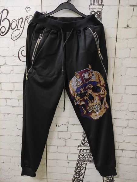 

men's pants drop sweatpants brand sportswear clothes streetswear design, Black