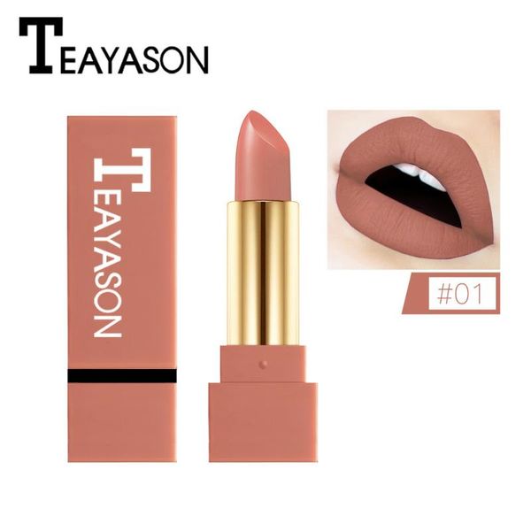 

lip gloss matte lipstick waterproof pigment brown nude long lasting makeup