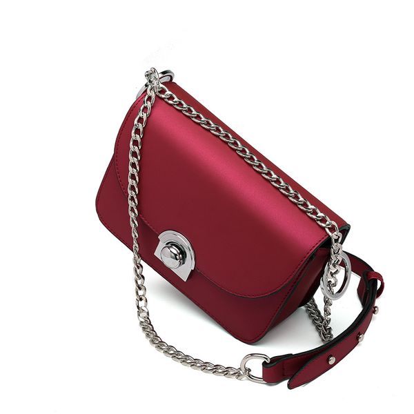 

2021 designer shoulder chain s classic messenger evening dark green gift bag small