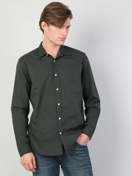 

men long sleeve shirt cl1031345, White;black