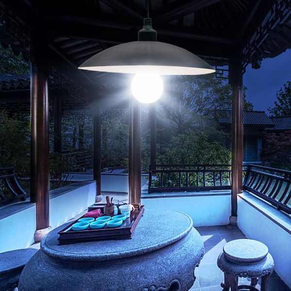 Notlichter LED Solarlicht Außen-/Innenfernbedienung Kronleuchter Wasserdichte Lampen Camping Terrasse Garten Hof Home Zelt Lighti