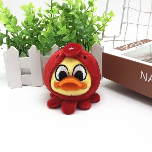 

dada duck cross dressing ocs plush toy key chain marine animal pendant children's bag pendant doll