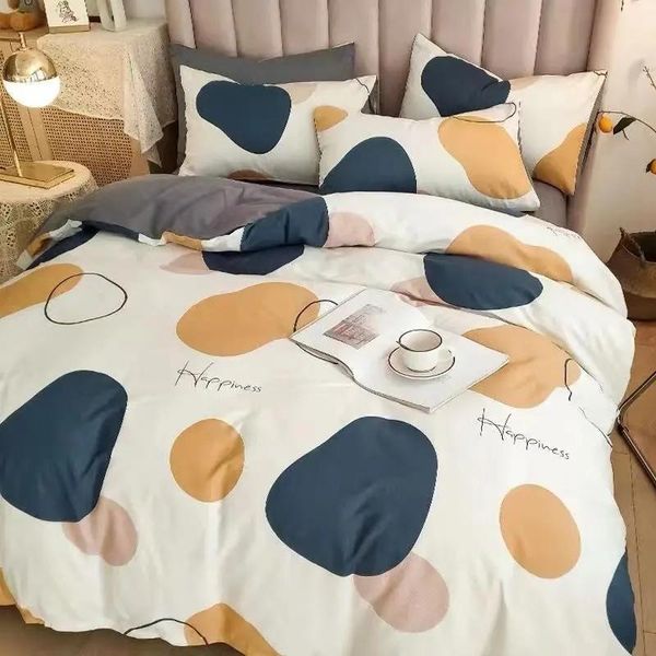 

bedding sets set soft printed blue bed cover lovers duvet child sheets and pillowcases comforter