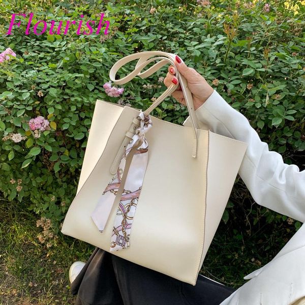 

evening bags large capacity shoulder for women 2021 sac a main fashion leather handle purses and handbags luxury designer brand