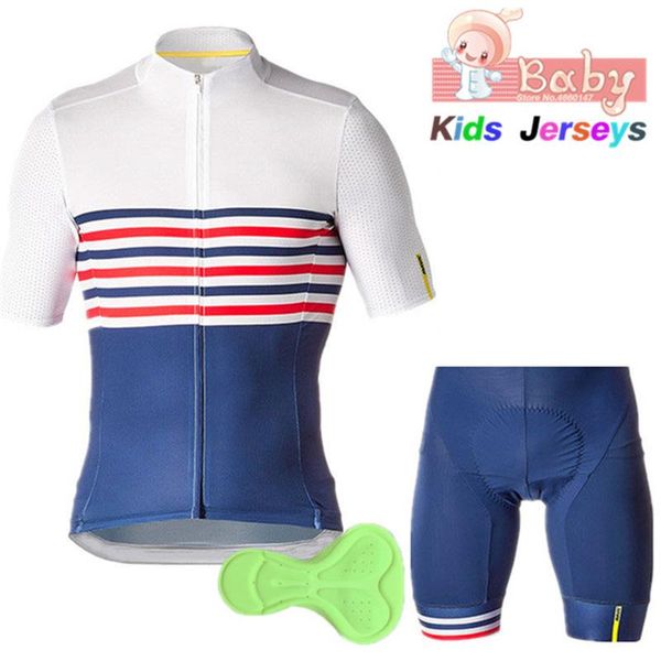 

kids 2021 team cycling clothing set children bike jersey set ropa ciclismo boys pro bicycle clothes wear, Black;blue