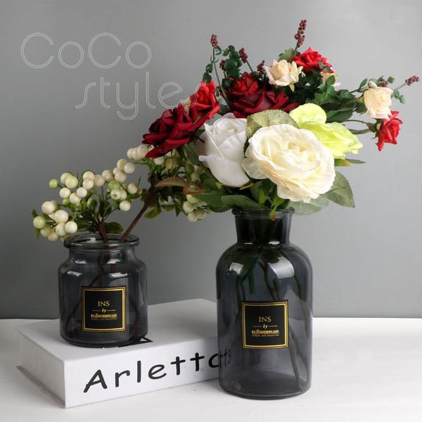 

vases cocostyles insfashion luxury handmade glass vase for modern home decor flowers gift set ideas